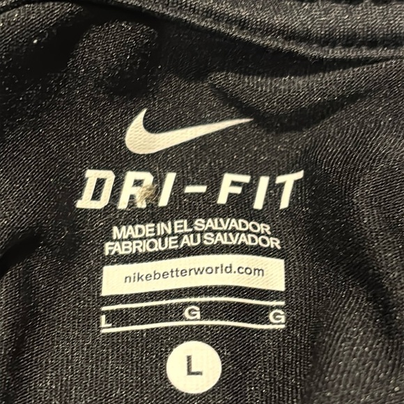 Nike dri ft long sleeve boy shirt Sz L - Picture 4 of 8